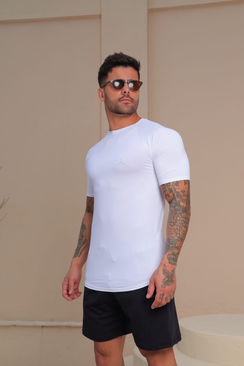 CAMISETA FUSION FIT BRANCA - Imagem 6