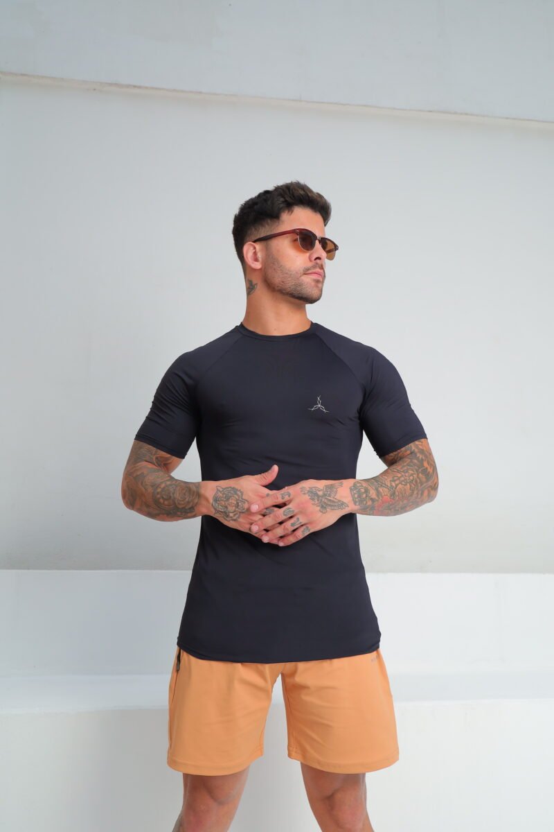 CAMISETA FUSION FIT PRETA - Imagem 5