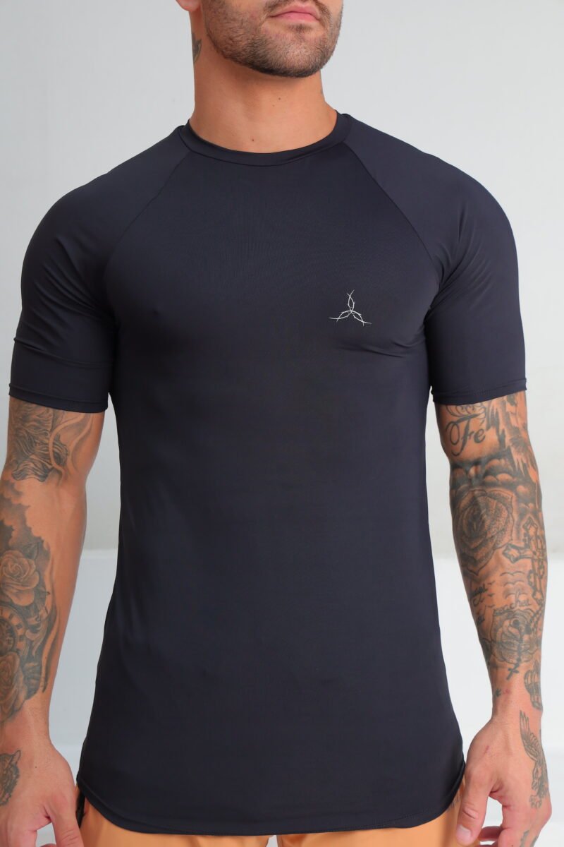 CAMISETA FUSION FIT PRETA - Imagem 2