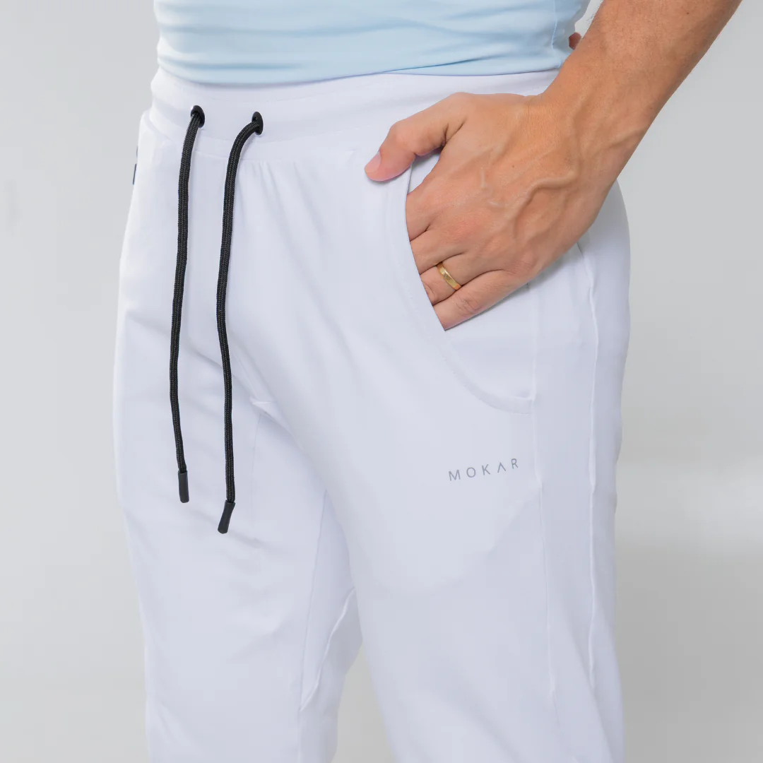Calça Dynamic Fit Masculino Branco - Imagem 3