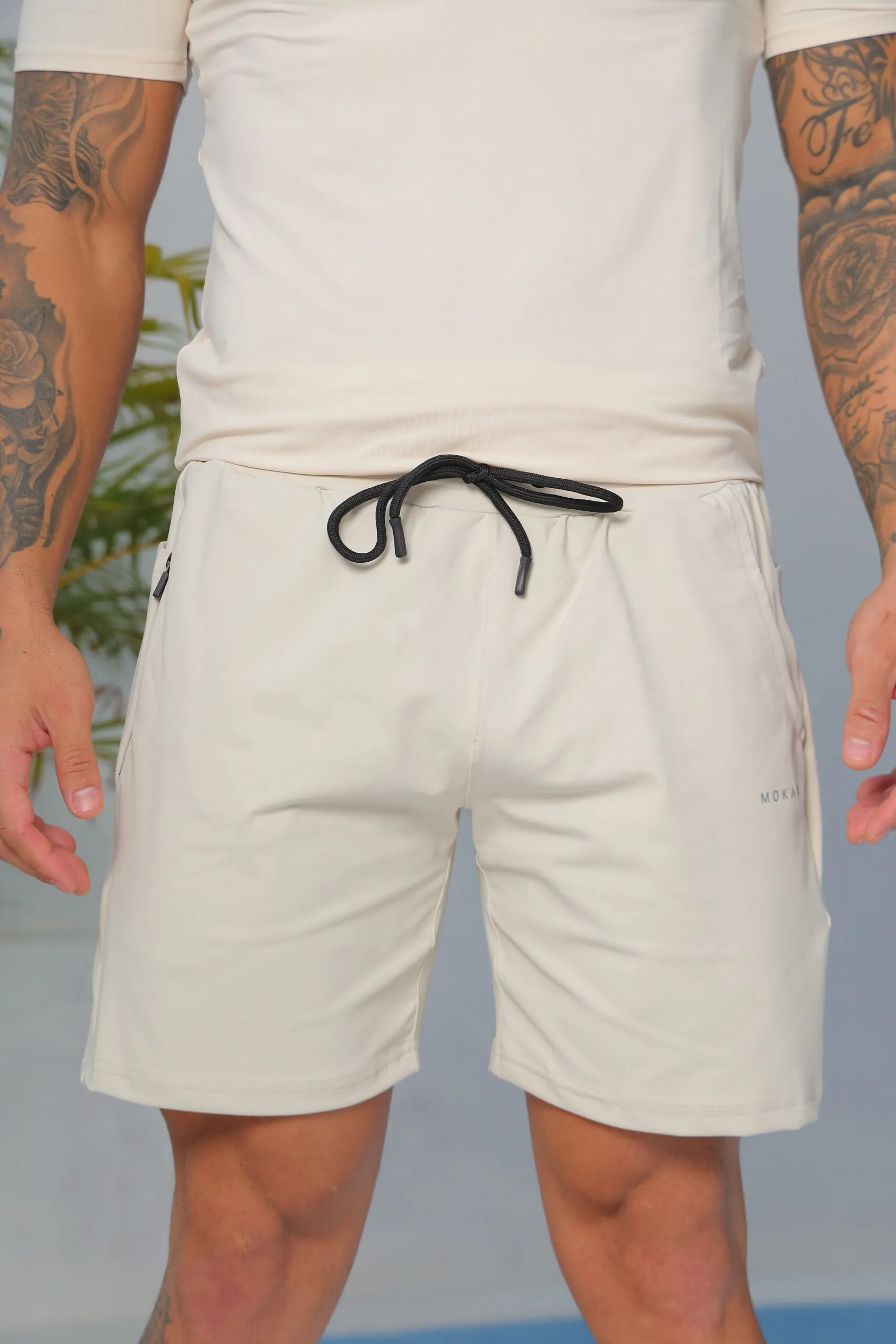 Short Power Masculino Creme - Imagem 5