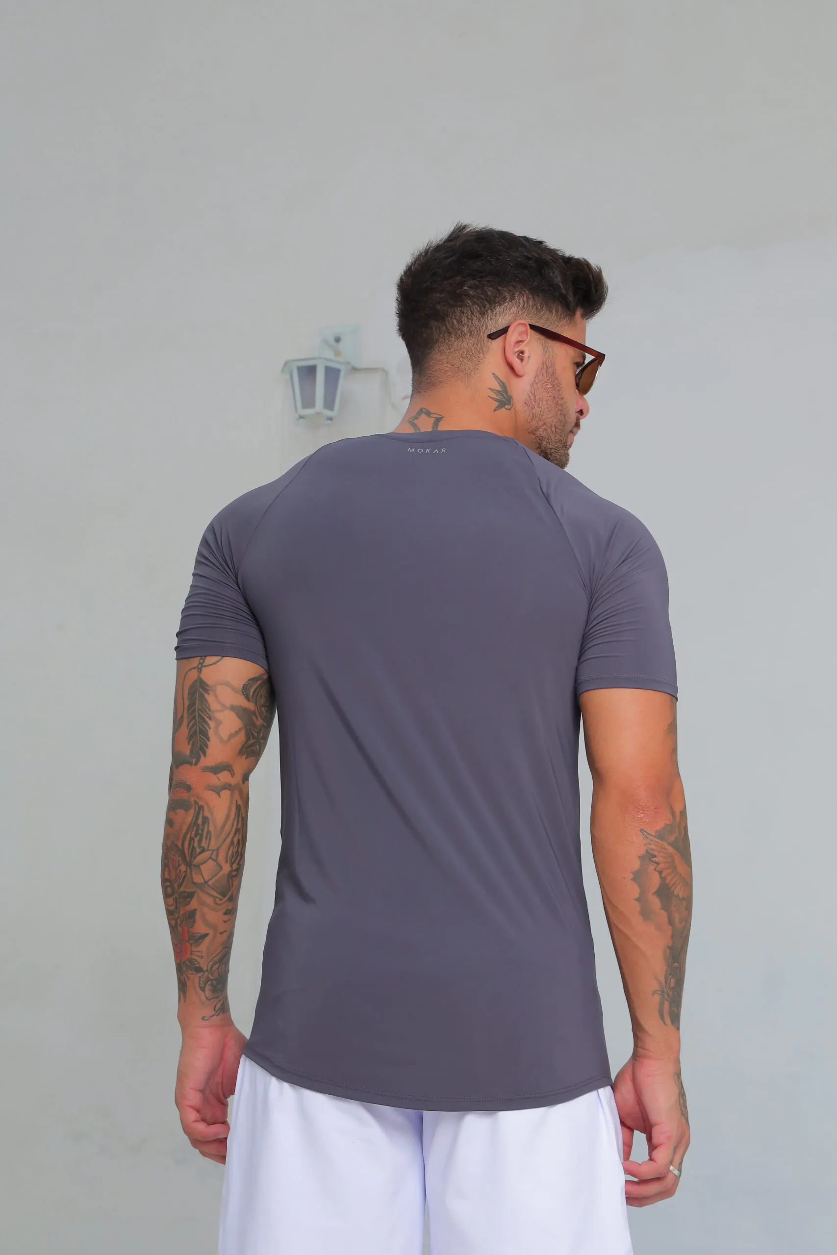 Camiseta Fusion Fit Masculino Chumbo - Imagem 2