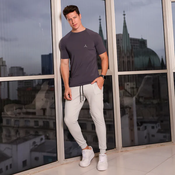 Calça Dynamic Fit Cinza Gelo - Imagem 3