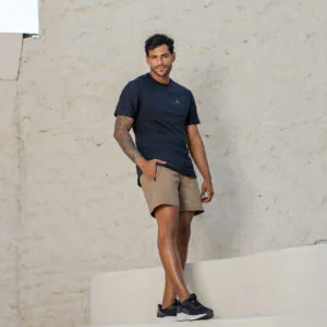 Short Power Masculino Marrom