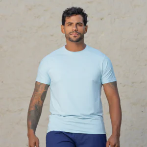 Camiseta Prime Masculina Azul Claro