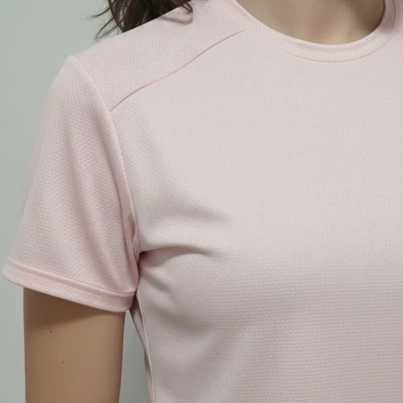 Camiseta Premium Dry Fit Rosa Macaron - Imagem 2