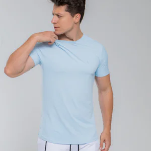Camiseta Comfort Fitness Azul Claro