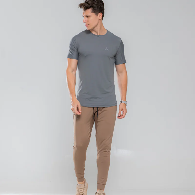 Camiseta Comfort Masculino Cinza - Imagem 2