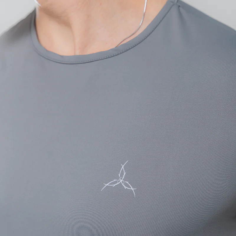 Camiseta Comfort Masculino Cinza - Imagem 5
