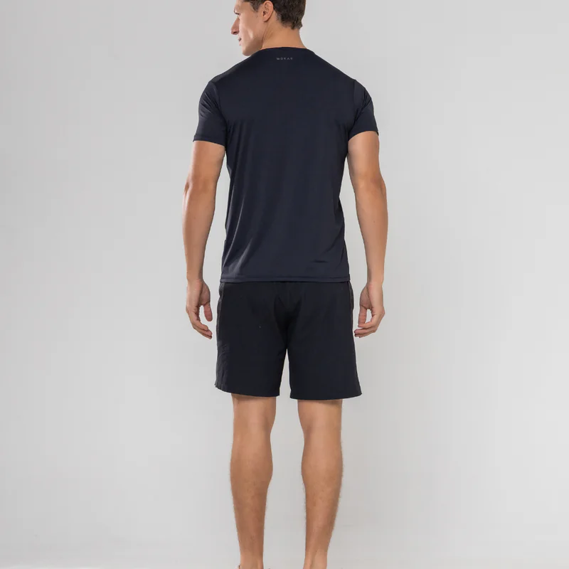 CAMISETA BÁSICA TECH FRESH MASCULINA - PRETO - Imagem 4